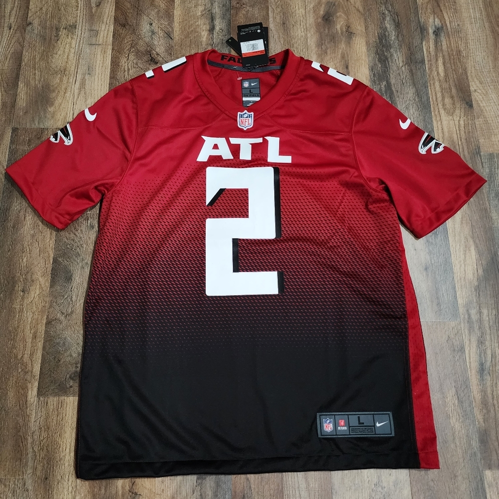 Nike On Field Matt Ryan Atlanta NFL Jersey Football Mens sz Large New